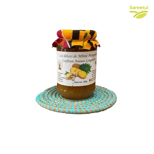 [CON-ANAN-LDM-350] Confiture d'Ananas Gingembre